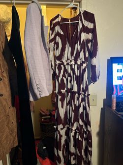 Woman dresses