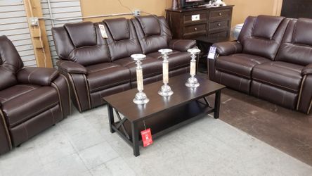 3 pc power reclining sofa love chair