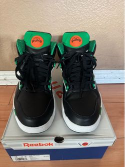 Reebok Green High Top Pump SZ 10  Cash Or Bitcoin Only Used Great Condition, Price Firm