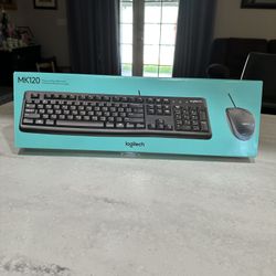 Logitech MK120 New Keyboard & Mouse
