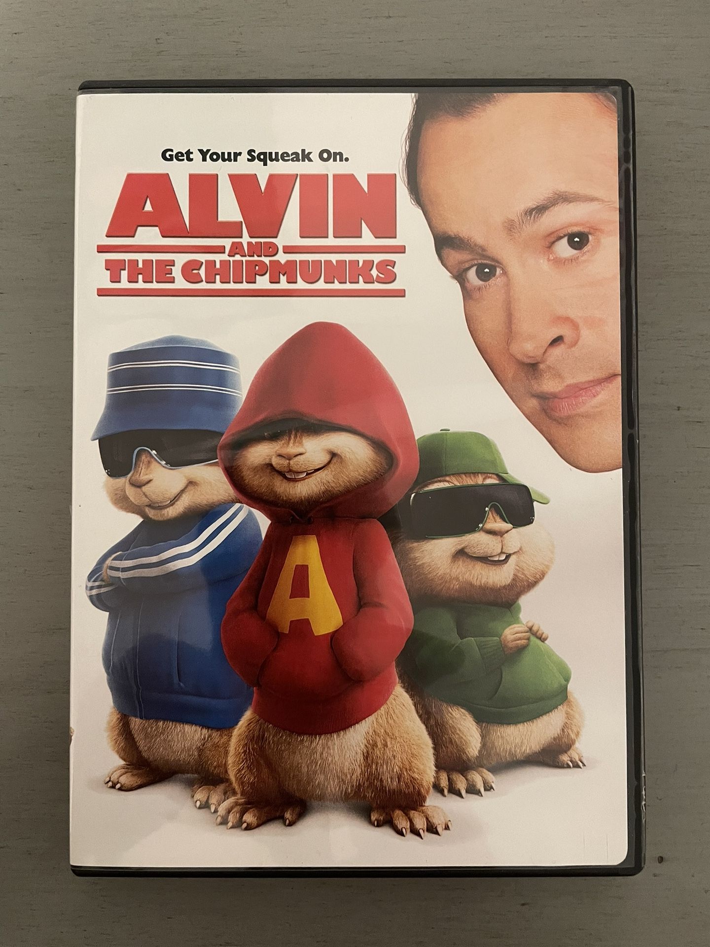 Alvin and The Chipmunks dvd