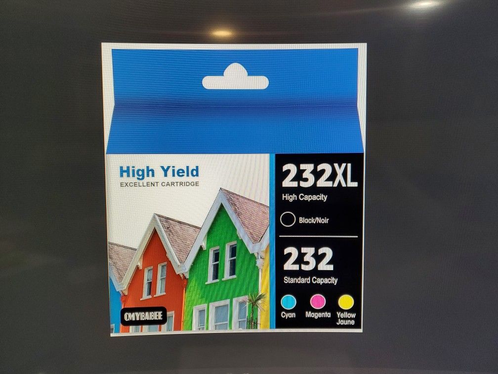 232XL Ink Cartridge Combo 4 Color Pack, Epson Workforce & Expression