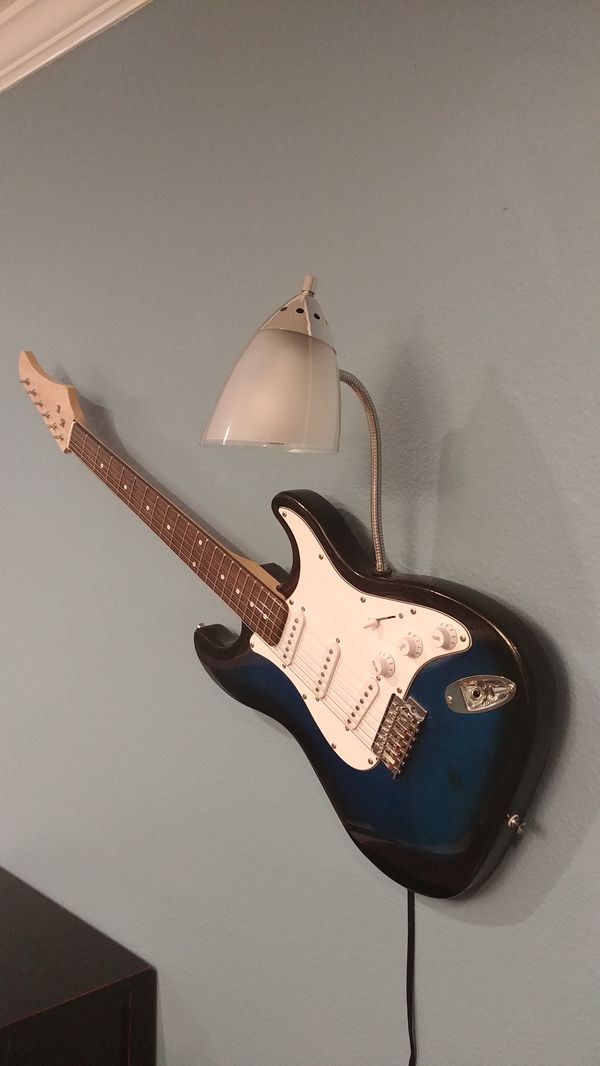 Wall Hung Electric Guitar Lamp Al Instruments In Mary Esther Wall Hung Electric Guitar Lamp Al Instruments In Mary Esther Fl Offerup