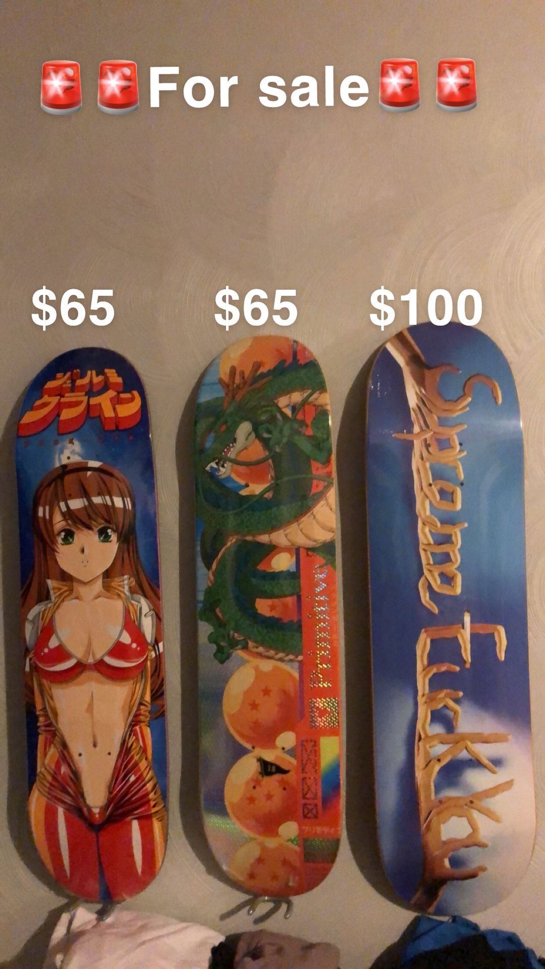 Skate board decks