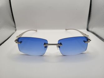 Cartier Glasses Rimless(Blue)