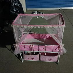 Little Girls Baby Doll Bed