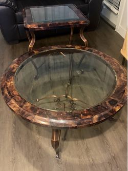 Living room table set