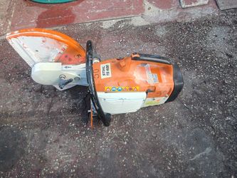 STIHL TS400 CONCRETE SAW  WORKING PERFECTLY FINE COME TEST IT