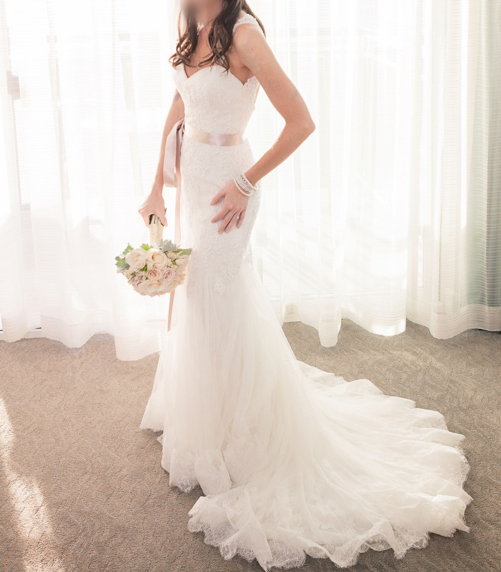 Wedding Dress / Bridal Gown Ivory Enzoani Small