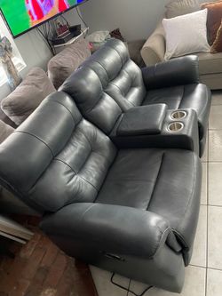 Sofa and loveseat