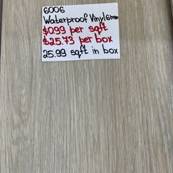 Luxury vinyl plank for wholesale prices! Clicked locked, 6mm