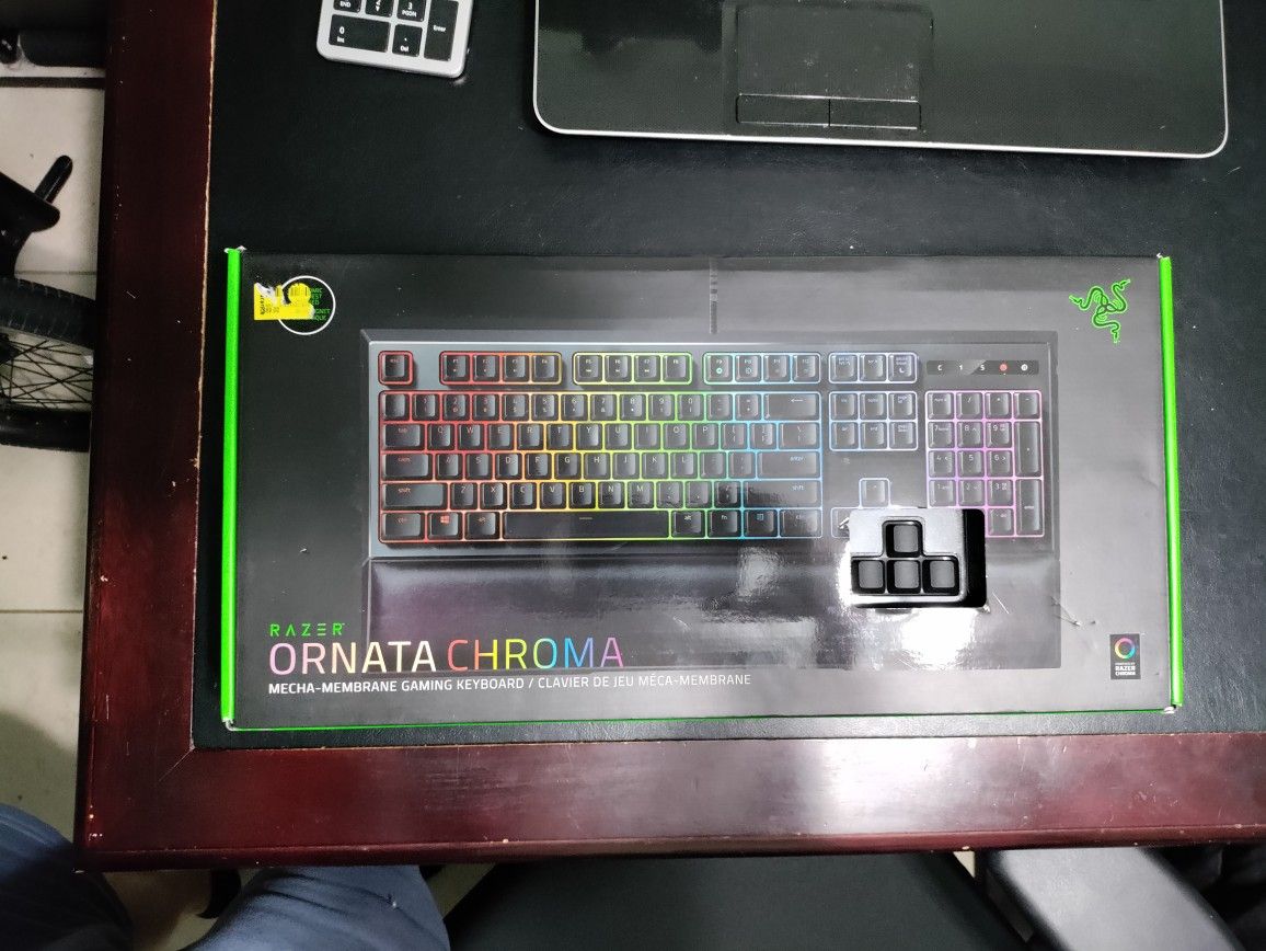 Razer Ornata RGB Wired Full Size Keyboard New In Box