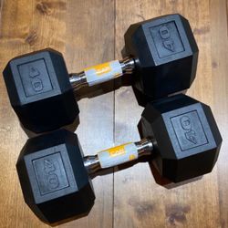 40.lbs X 2 Dumbbell Set