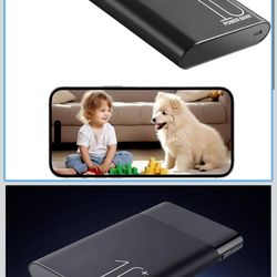 Home Security Camera,1080P Wireless Nanny Camera, Indoor Camera with 10000mAh Battery, Night Vision, Motion Detection, Instant Motion Detection