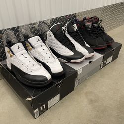 Jordan 7 Jordan 12 Jordan 13 Size 11