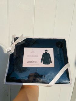 New Auden satin 3 piece pajama set  womans size small