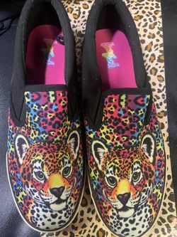 Lisa Frank Slip On Sneakers 