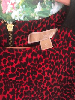 strapless open back dress Red Leopard Maxi Dress – KETA GUTMANE