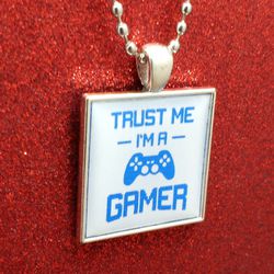 Gamer Pendant Necklace 