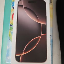 Unlocked 16 Pro Max 512gb Desert Tan With Box