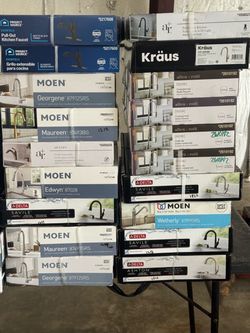 Kitchen Faucet, - Moen, Kohler, Delta, Kraus, Allen + Roth ( Price Varies Depending on what you want