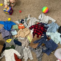 0-3 Month Boys Clothing 