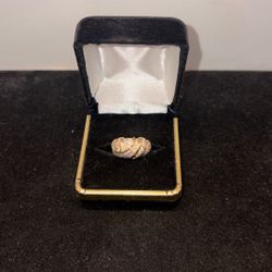 33151-12 14KYG LDS DIAMOND CLUSTER RING 