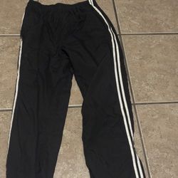 baggy striped reversible sweats 
