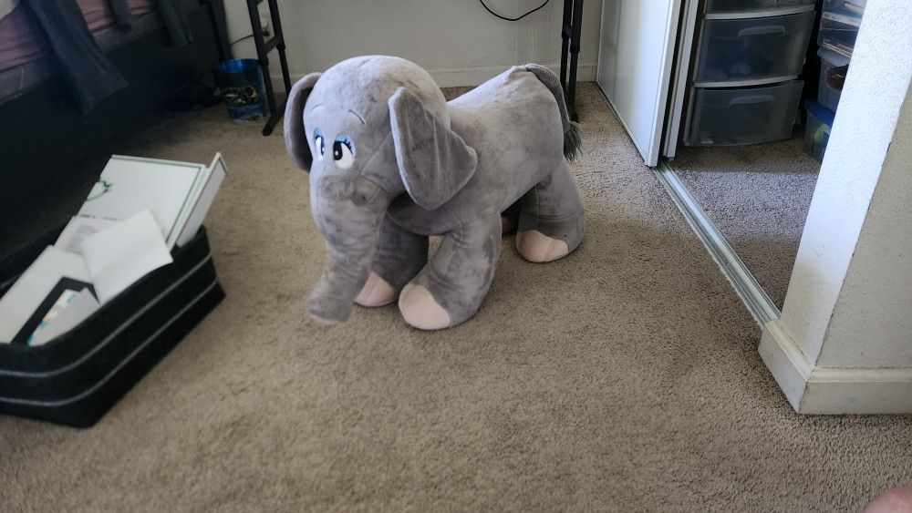 Stuffed Elephant 