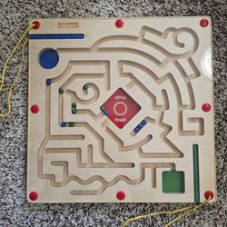 Like New- Lakeshore Race to the Finish! Magnetic Maze