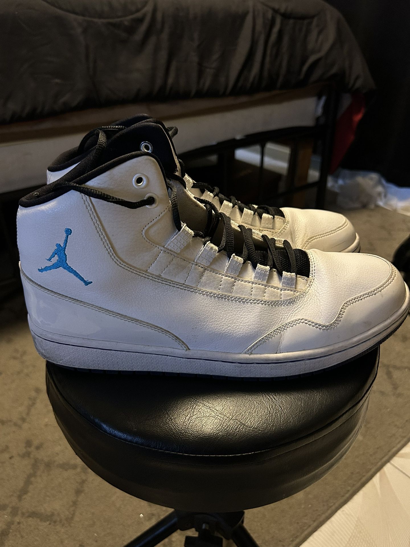 Nike Air Jordan Executive White/Blue Lagoon Men’s Shoes Size 12 820240 116