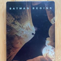 Batman Begins Steelbook Blu ray + Digital
