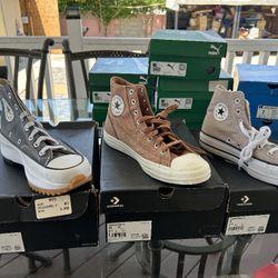 3 WOMEN'S CONVERSE