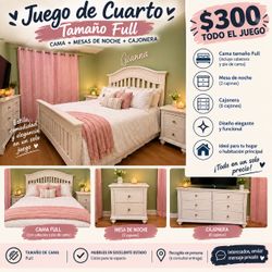 Juego de alcoba niña