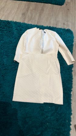 Size 8 petite white suit