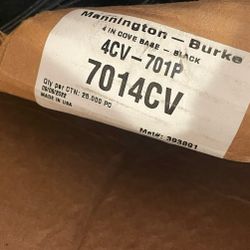 Brand New 4” Cove Base!