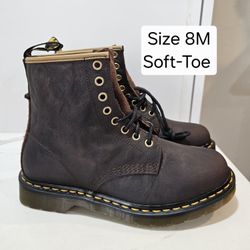 Dr Martens Soft Toe Work Boots Size 8