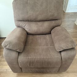 Barcalounger Henley Fabric Swivel Glider Recliner Chair