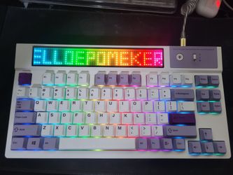 Epomaker Dynatab 75 - Hot Swap RGB USB-C Wired/Wireless BRAND NEW.