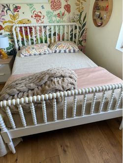 Jenny Lind White Double Bed