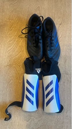 Soccer cleats & shin guards