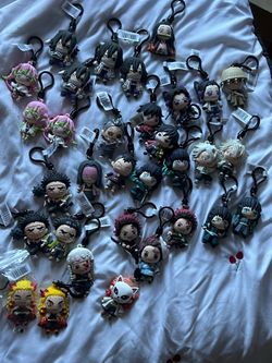 Demon slayer bag charms