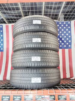 🇺🇸 4 USED TIRES P235/65R18 MICHELIN LATITUDE TOUR HP ALL SEASON 235 65 18