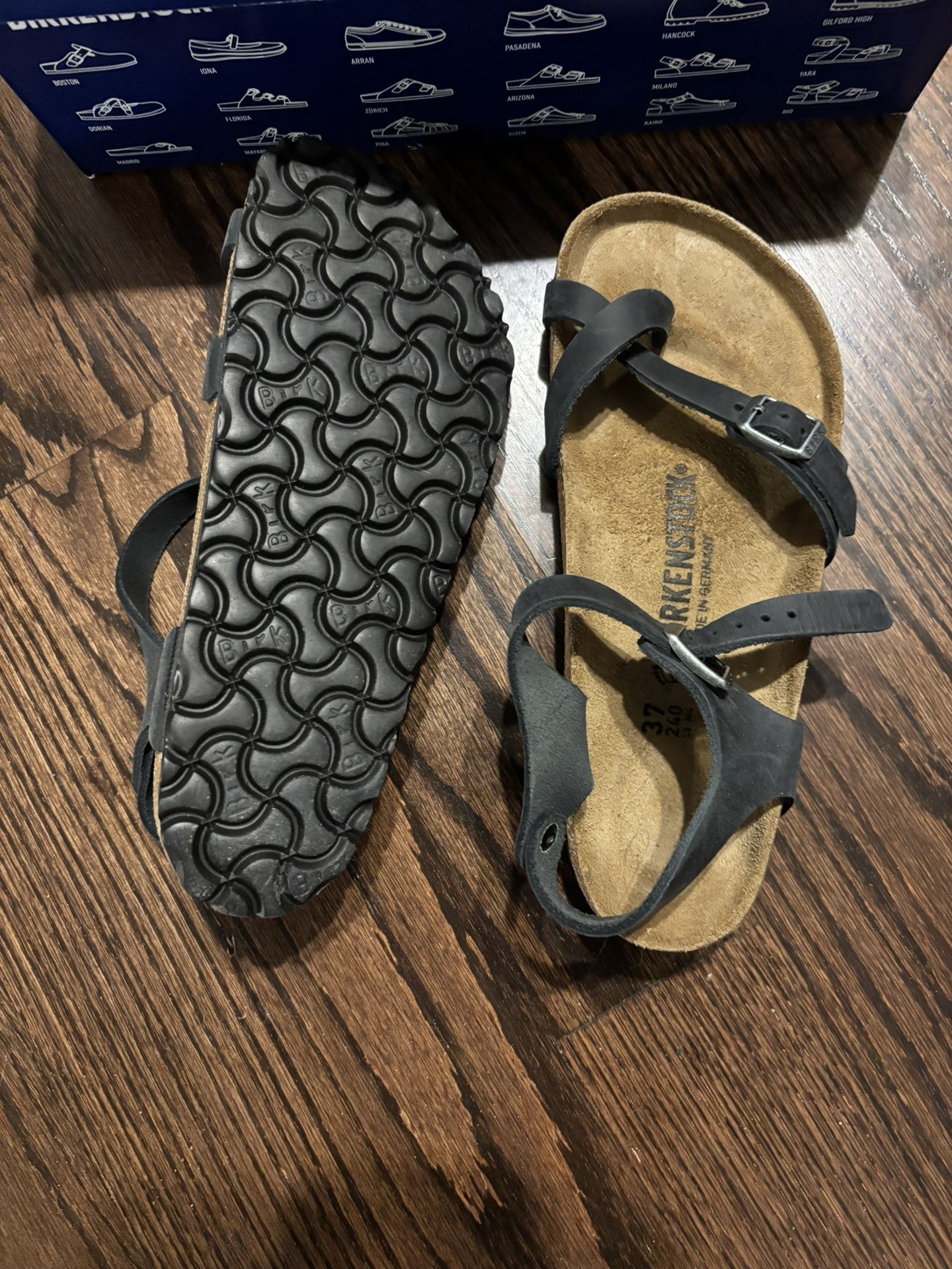 Brand New Birkenstock Women’s Black Size 37