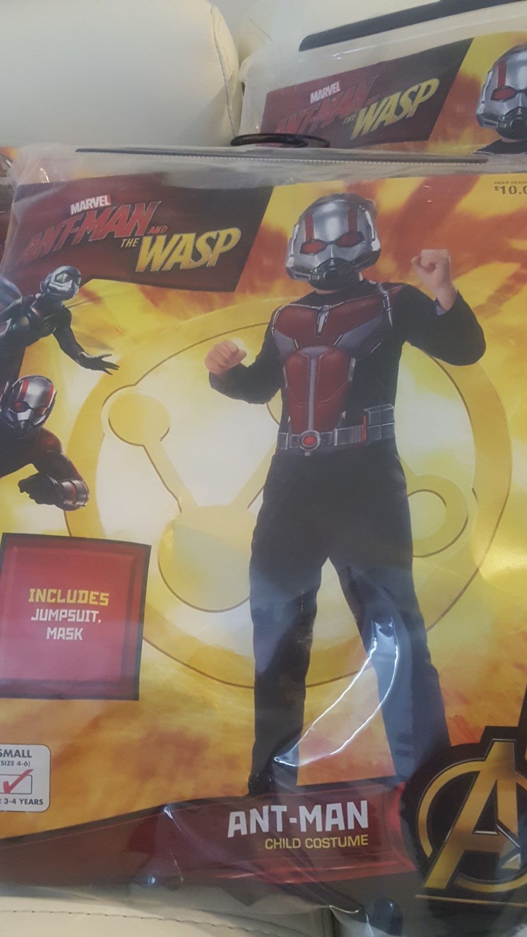 Kids Ant-man and Wasp costume