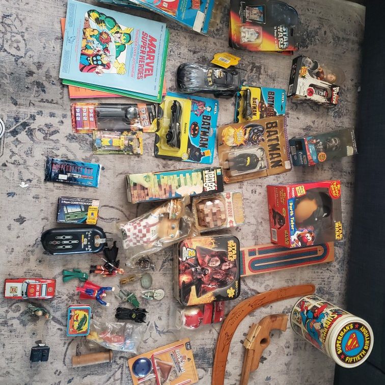 Lot Of  Miscellaneous Vintage Colectible Toys