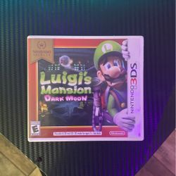 Luigi’s Mansion Dark Moon (3DS Game)