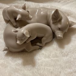 Lladro Piglets