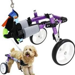Adjustable Dog Wheelchair for Back Legs … size small