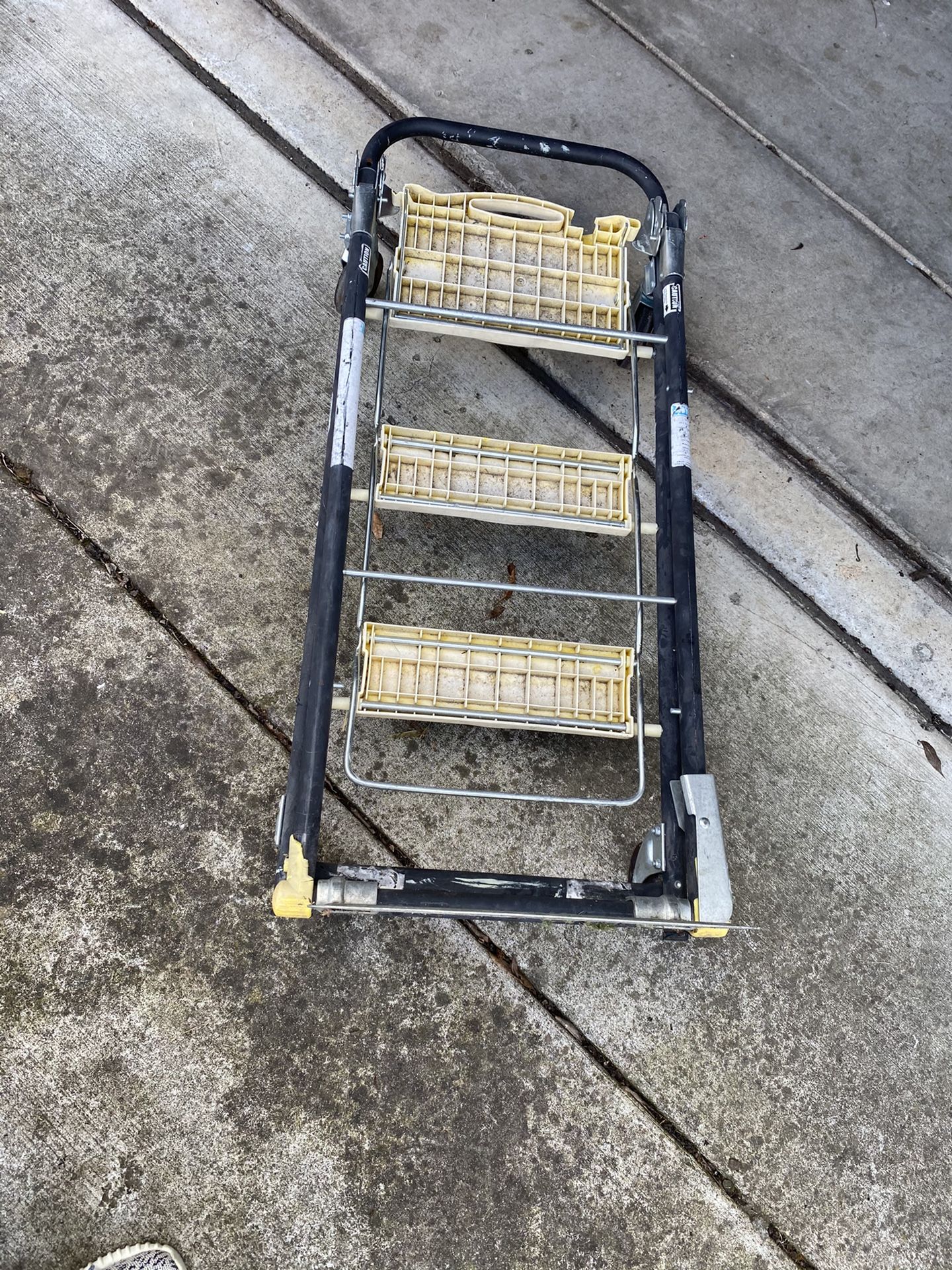 Total Trolley 4 in 1 Hand Truck Dolly Step Ladder Cart